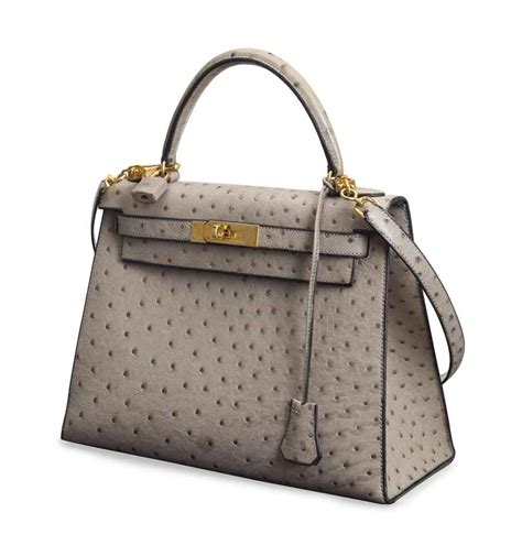 Hermes kelly bag ostrich